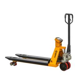 Гидравлическая тележка (рохля) SMARTLIFT с весами, BFC25 (2500 кг; 1150х570 мм; PDP) Гидравлическая тележка (рохля) SMARTLIFT с весами, BFC25 (2500 кг; 1150х570 мм; PDP)