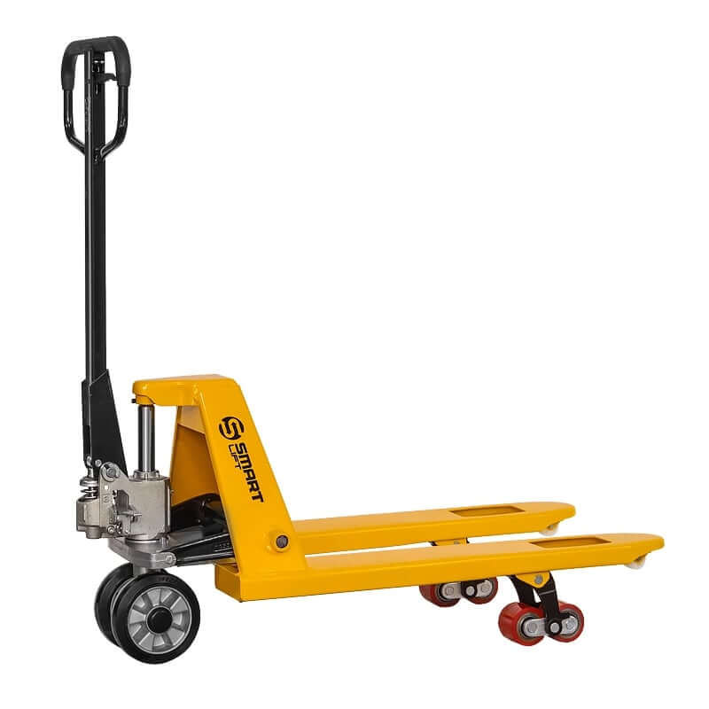 Гидравлическая тележка (рохля) SMARTLIFT SD-S (CBY-BF2.5; 2500 кг; 800х550 мм; RDP)