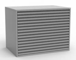 Шкаф картотечный РК-А0-15 (К15 А0), формата А0, 15 выдвижных ящиков