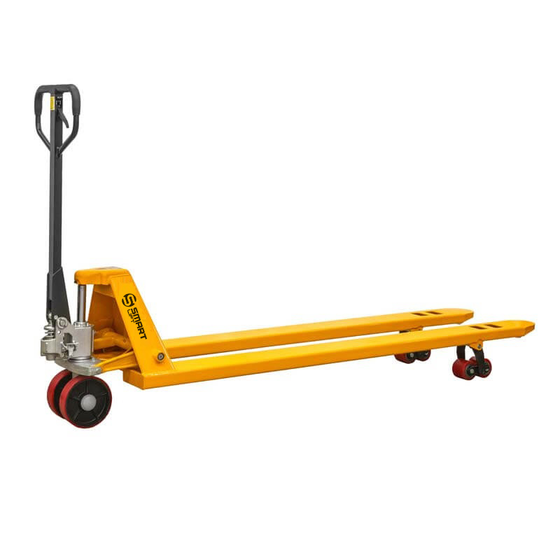 Гидравлическая тележка (рохля) SMARTLIFT SD-L (BF25; 2500 кг; 1500х550 мм; PDP)