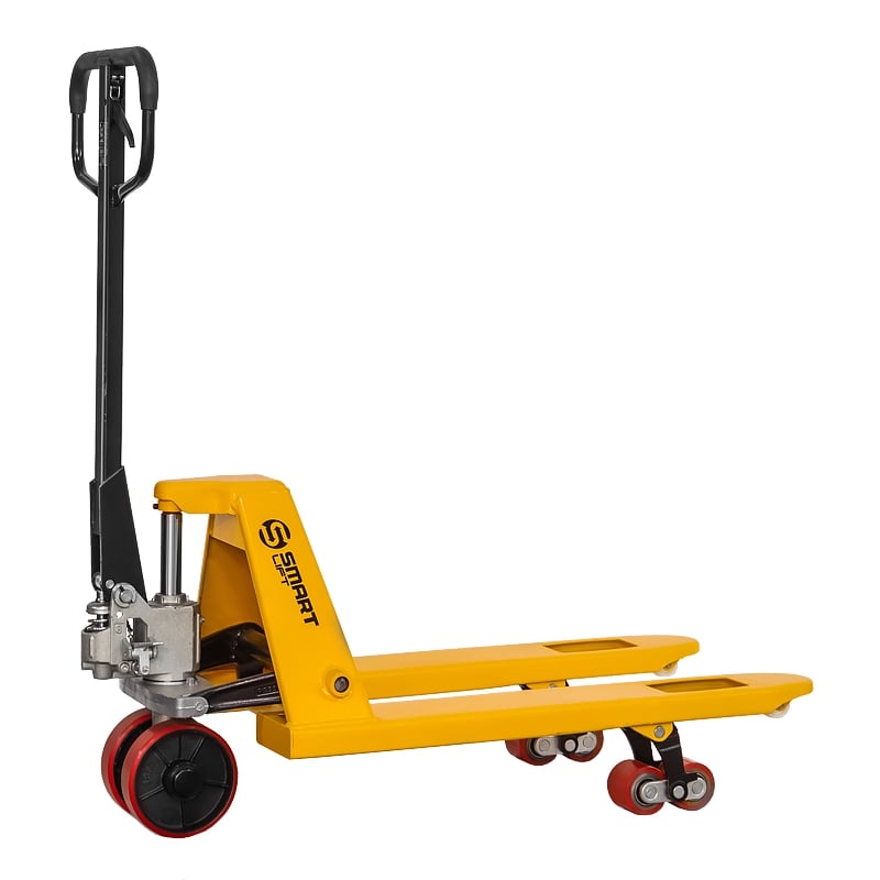 Гидравлическая тележка (рохля) SMARTLIFT SD-S (CBY-BF2.5; 2500 кг; 800х550 мм; PDP)
