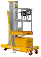 Подъемник мачтовый несамоходный GTWY 10-100 (AC&DC; 125 кг; 10 м) SMARTLIFT