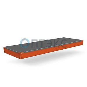 Полка для стеллажа Крепыш 1845х500мм. с металлическим настилом, 450кг.